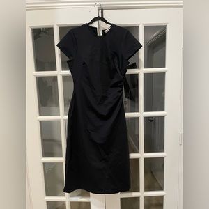 Black form fitting dress